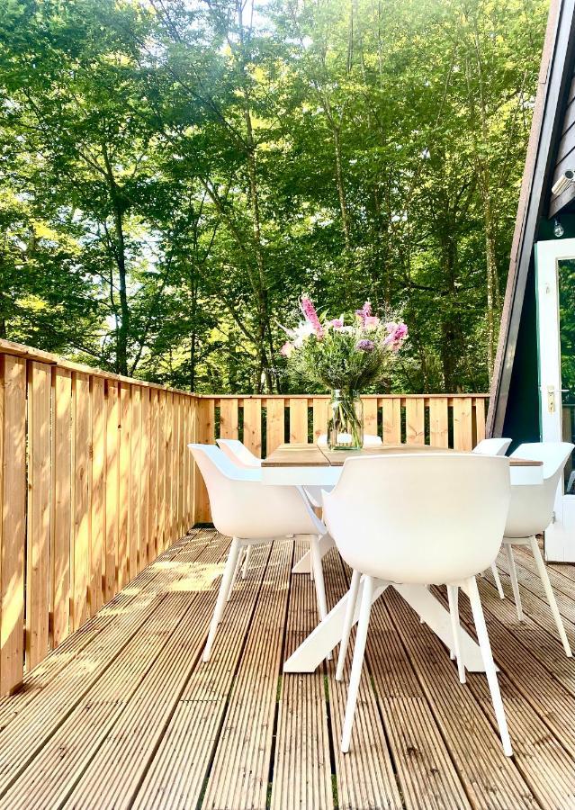 A- Frame Huisje Ardennen 더뷔 외부 사진