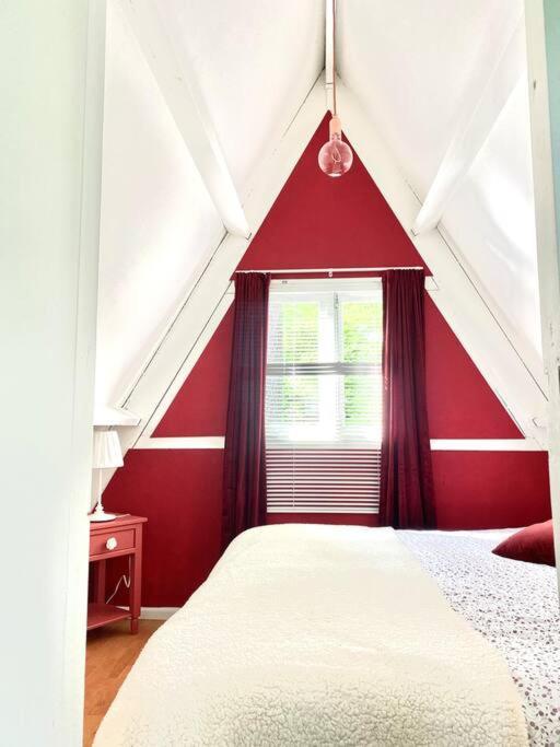A- Frame Huisje Ardennen 더뷔 외부 사진